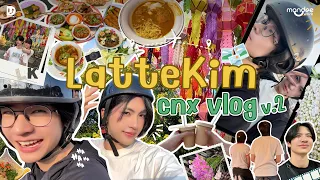 ลาเต้-คิม กลับมาเชียงใหม่อีกครั้ง! พาตะลุยกิน เที่ยว ทำบุญ แฮปปี้ตลอดทริป | Latte Kim CNX Vlog V.2