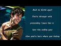 Lagu Shawn Mendes - Carried Away (Lyrics)