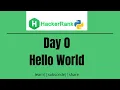 HackerRank Day 0 Hello World Python
