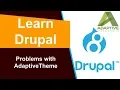 Drupal - Problems with the Adaptive Theme