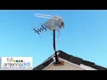 Universal J-Mount Pole for all TV Antennas Antenna Deals