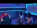 Nation Boss alongside yaksta vibing to "Emotion" in studio