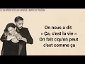 VITAA&SLIMANE-Ça ira (official lyrics video)