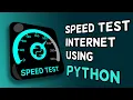 speed test internet using python