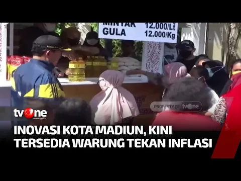 Warung Tekan Inflasi di Kota Madiun, Menjual Sembako dengan Harga Lebih Murah