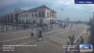 Ocean City NJ Live Beach Cams Boardwalk Surf