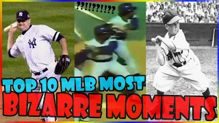 Download Top 10 Most BIZARRE \u0026 WACKY MLB Moments OF ALL TIME!!! MP3