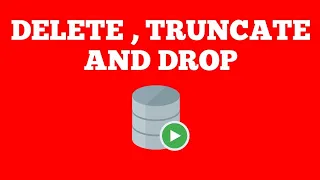 Delete Truncate And Drop Commands In SQL Oracle SQL Tutorial for beginners Techie Creators