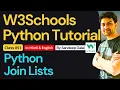 W3Schools W3Schools Python W3Schools Python Tutorial Class 051 Python - Join Lists