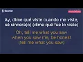 Camilo & Evaluna Montaner - Machu Picchu (Lyrics English & Spanish\Letra\Translated Subtitles)