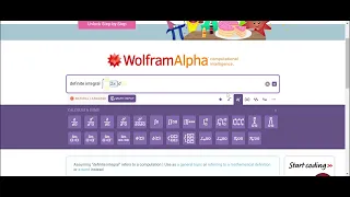 Using Wolfram Alpha in Calculus Part 1