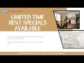 Limited Time Rent Specials at The Life at Arbor Creek Apartments
