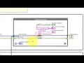 LabVIEW code Queued state machine walk-through