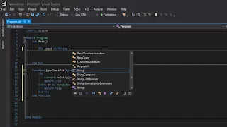 Visual Basic Validation Integer Type Check