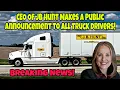 CEO Of JB Hunt Makes A Public Announcement To All Truck Drivers