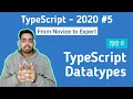 TypeScript Tutorial for Beginners in Hindi 2020 Typescript Data Types
