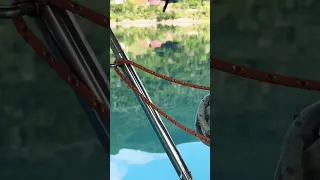 Moving the Boat on a Mirror-Smooth Morning #FieldNotes #BoatLife #SlowTravel