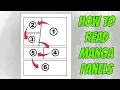 How to Read Manga Panels Correctly