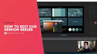 inside look editing a sermon series from pixel preacher