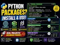 Python Packages pip Explained requests NumPy Pandas Beginner Guide