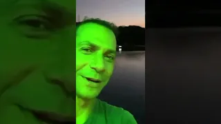 Lights at our friends’ home. Ocean builders Ecopod party #shorts #oceanbuilders #ecopod #ChromaKey