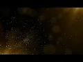 Golden Dust Particles Animation Background 4K Gold Dust