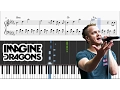 Download Lagu Imagine Dragons - Believer - Piano Tutorial + SHEETS