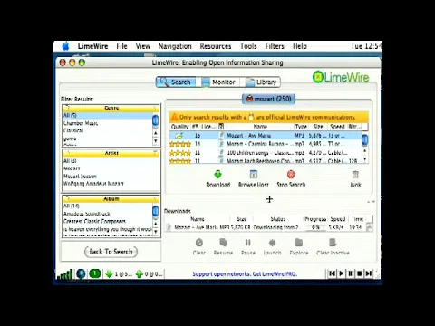 Download MP3 Downloading Music with Limewire