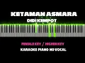 Download Lagu KETAMAN ASMARA - Didi Kempot ( Karaoke Akustik Piano [ FEMALE KEY] ) by Othista