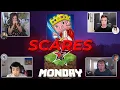 Youtubers getting scared of Technoblade The Story Minecraft Monday