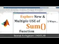 How to Use the sum Function in MATLAB Matlab Tutorial Summation function in MATLAB