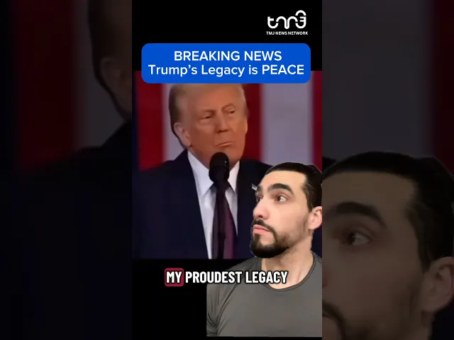 ⁣Trump wants to Leave a Legacy of PEACE and UNITY