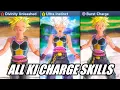 All Ki Charge Supers in Xenoverse 2 Updated Compared