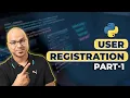 Django tutorials User Registration - 1