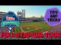 CITIZENS BANK PARK - FULL STADIUM TOUR TIPS AND TRICKS BY A FORMER STADIUM EMPLOYEE