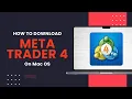 How To Download Install MetaTrader 4 On Mac - macOS