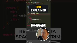 JavaScript trim Method Explained
