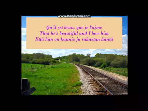 Download MP3 Celine Dion - Je Lui Dirai (Lyrics) FR / ENG / FIN