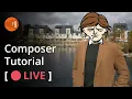 Live PHP Composer Tutorial - How to use Composer to download packages