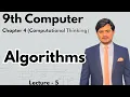 Algorithms Computational Thinking 9th Computer - Chapter 4