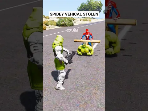 SPIDER-MAN’S HULK VEHICLE STOLEN by DOCTOR DOOM! Spidey Brothers Strike Back! 💥 | GTA 5 #shorts