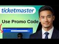How to Use a Promo Code on Ticketmaster Discount Tutorial