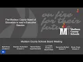 Madison County Board of Education Meeting - August 13 2026