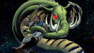 غروتسلانغ وحش الكهف الأفريقي نصف فيل ونصف أفعى 