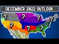 December 2022 Monthly Weather Forecast