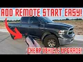 Add Remote Start to Your Vehicle in Under 30 Minutes Super Easy DIY