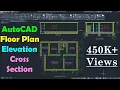 AutoCAD Floor Plan Tutorial for Beginners - 1