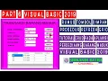 PART 6 VISUAL BASIC 2019 TUTORIAL INCOMING GOODS FORM - SAVE BUTTON FORMULA AND GRID REFRESH PRO