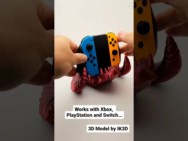 Balrog Head Dice Tower / Controller Holder / Headset Holder / Keys Holder / No Supports / 3MF video thumbnail
