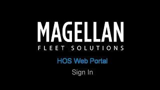 How To Sign In HOS Web Portal